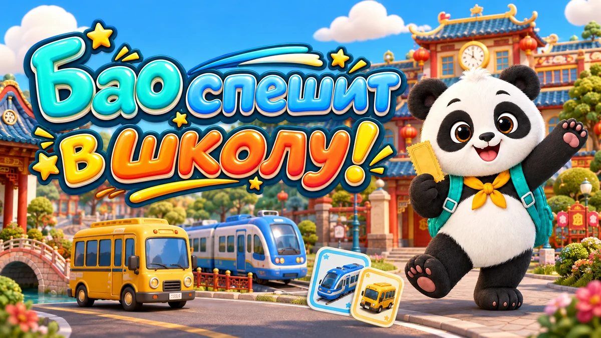 Обложка игры Бао спешит в школу!