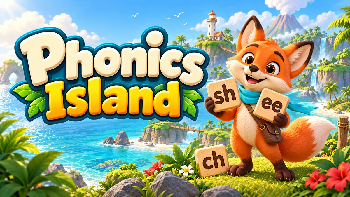 Обложка игры Phonics Island
